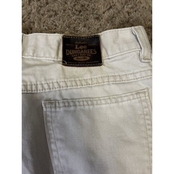 LEE DUNGAREES Vintage Hipster Low Rise Flared Jean Pants 30x31 Y2k 90’s Western - Picture 5 of 11